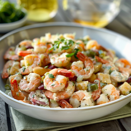 Salade de Pâtes aux Crevettes: Recette Fraîche et Savoureuse