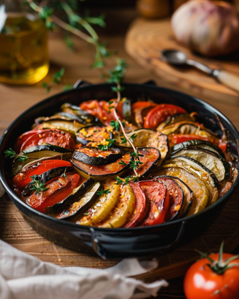 Savourez la Ratatouille Provençale au Four