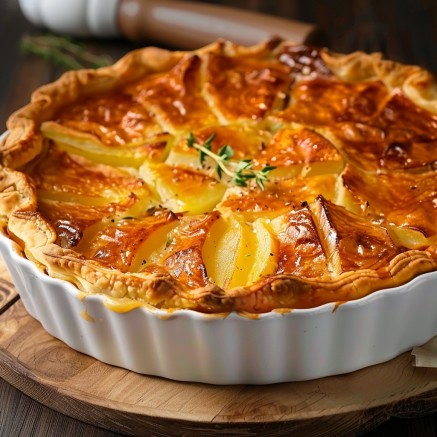 Tourte Auvergnate: Recette Traditionnelle aux Pommes de Terre