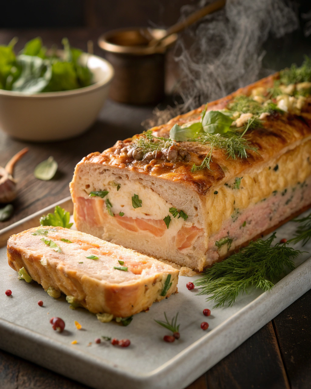 Terrine aux Deux Saumons Delicieux