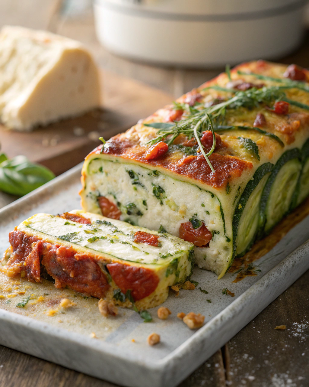 Terrine Saveurs de Courgettes Feta Chorizo