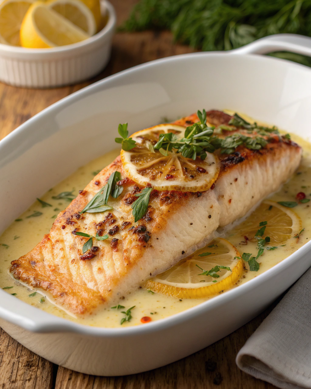 Sauce au Citron pour Poisson