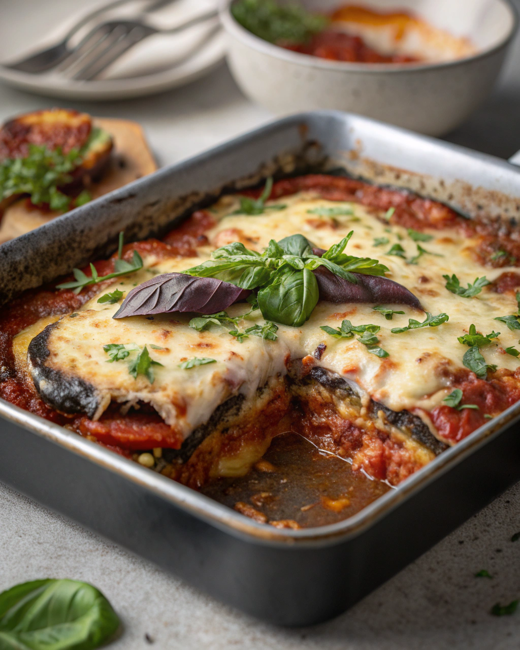 Parmigiana daubergines fondante