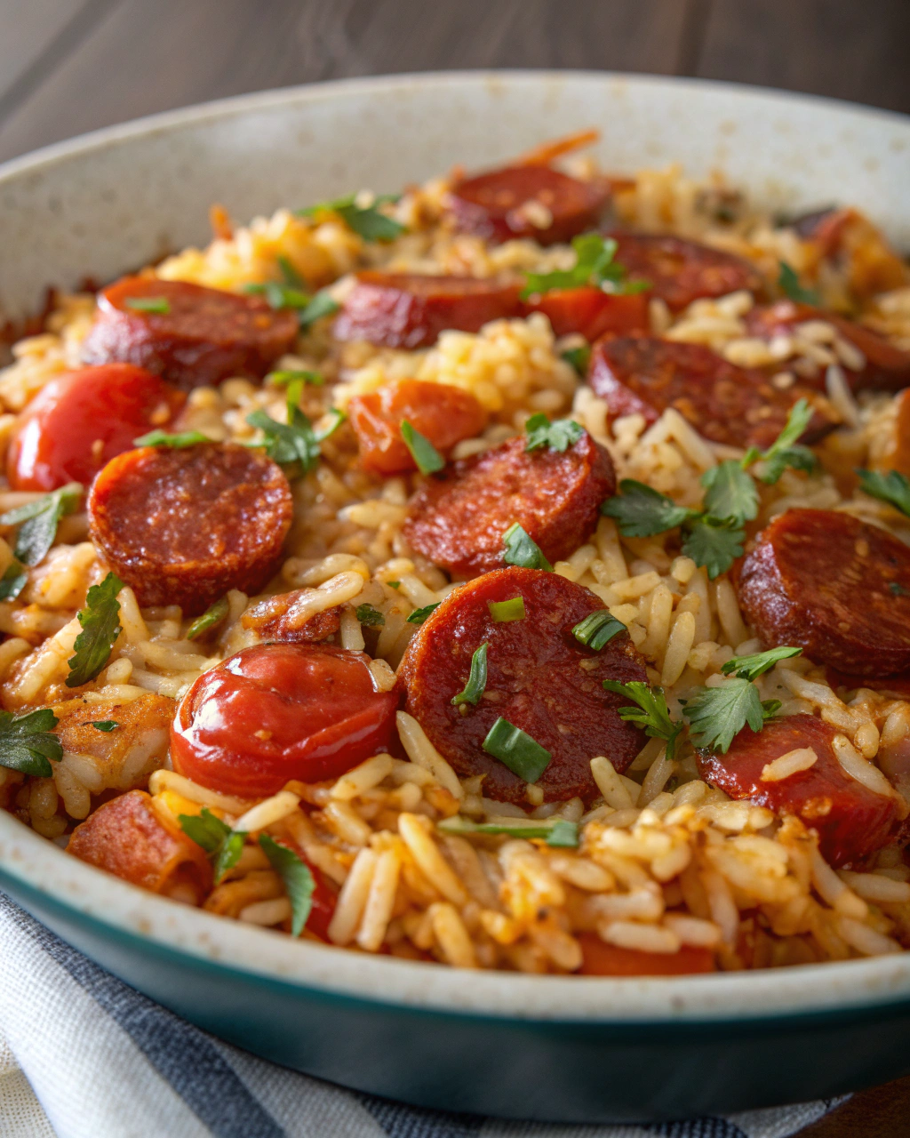 riz chorizo tomate authentique