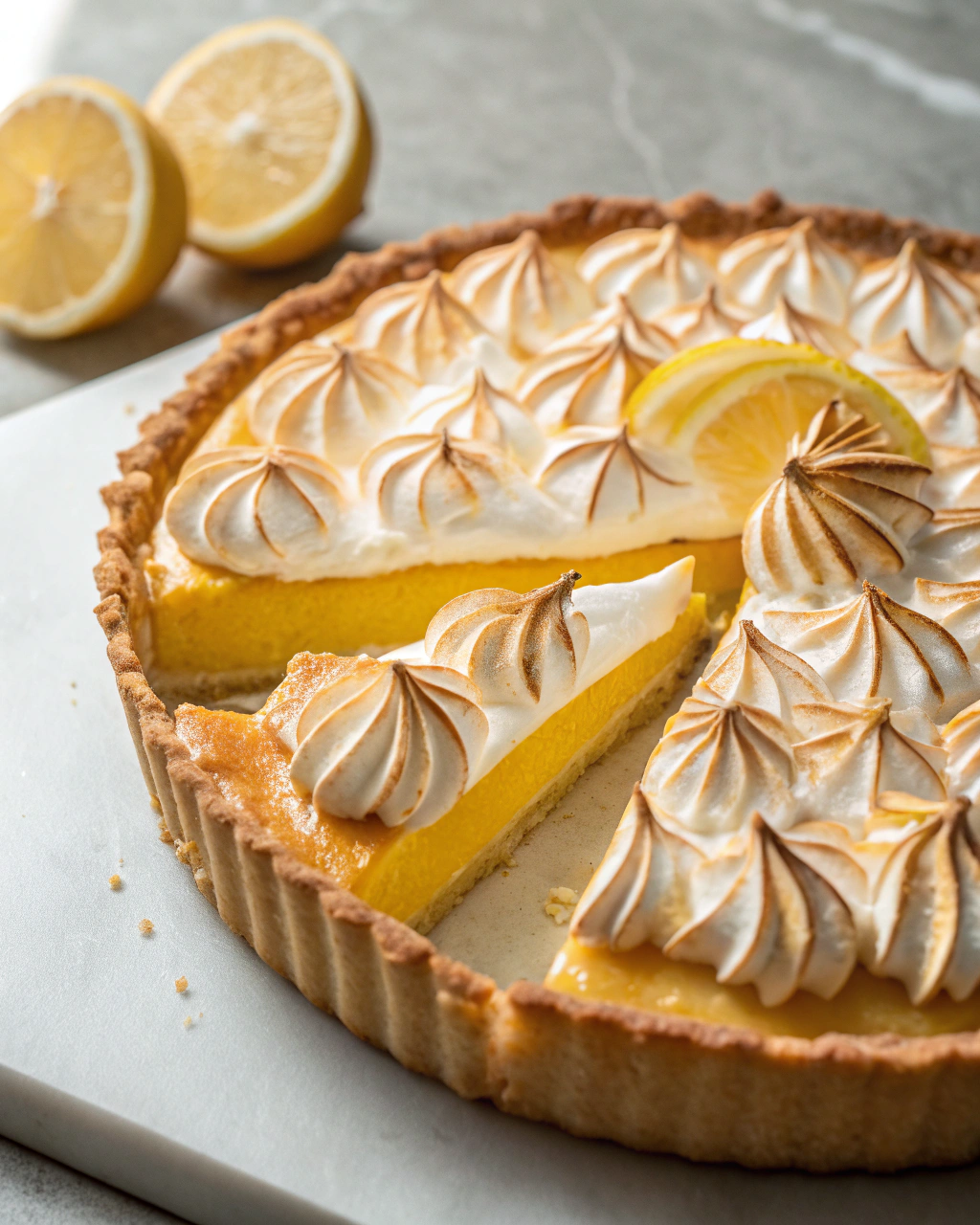 Tarte au Citron Meringuée Facile