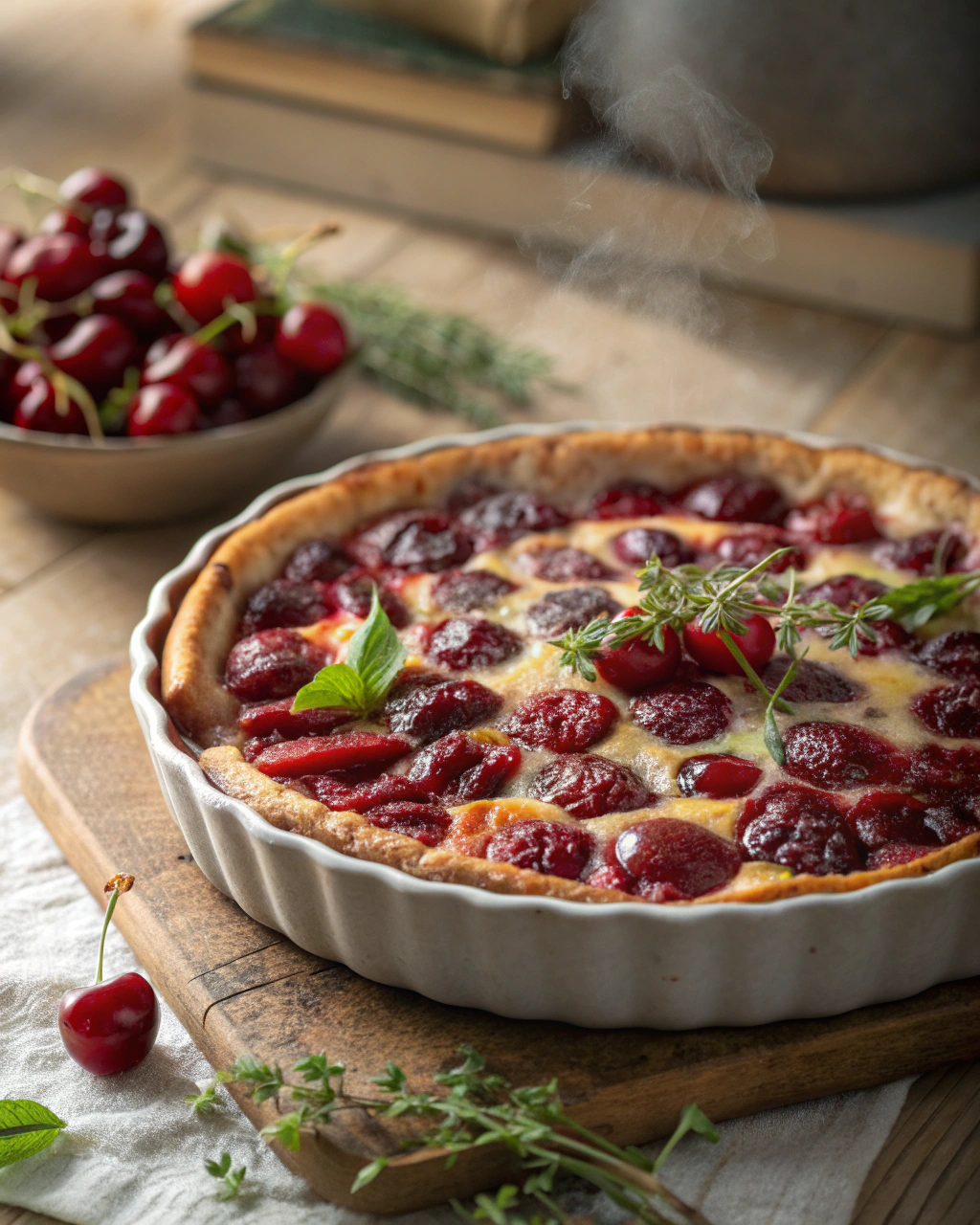 Clafoutis facile aux cerises