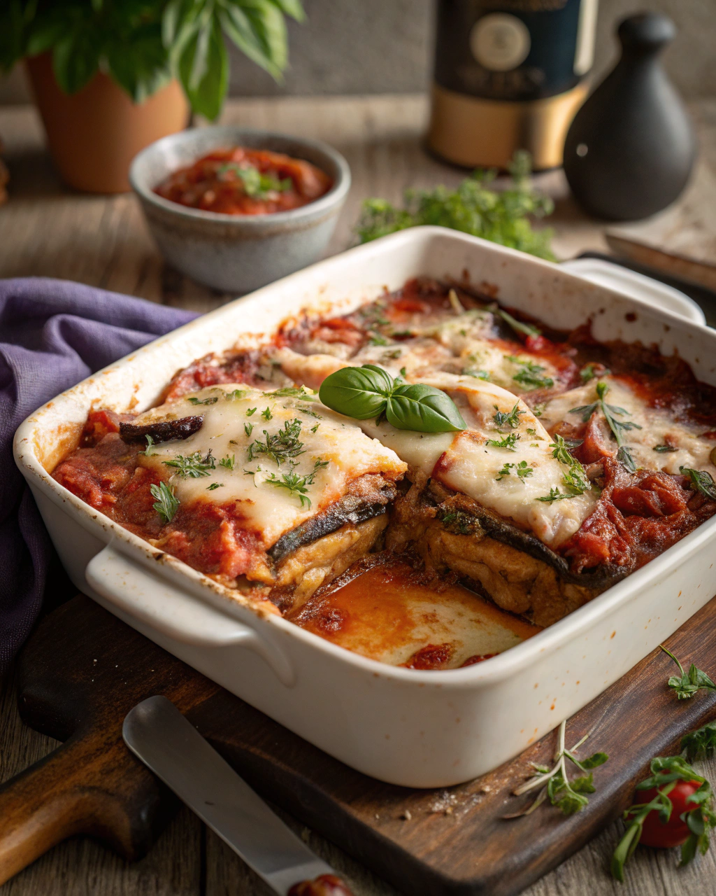 Parmigiana daubergines fondante