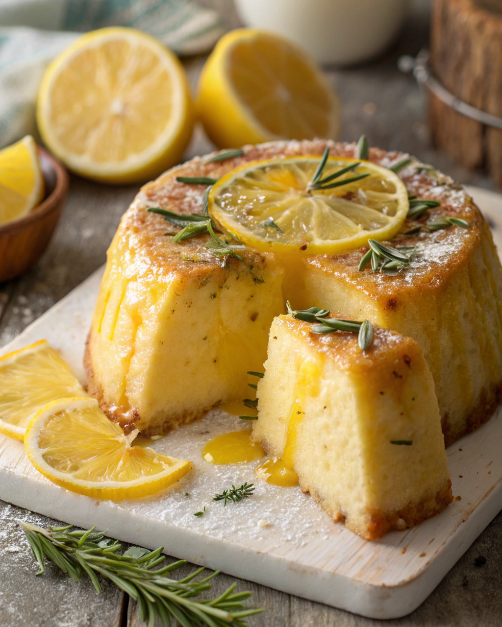 Fondant au Citron : moelleux, acidulé et ensoleillé