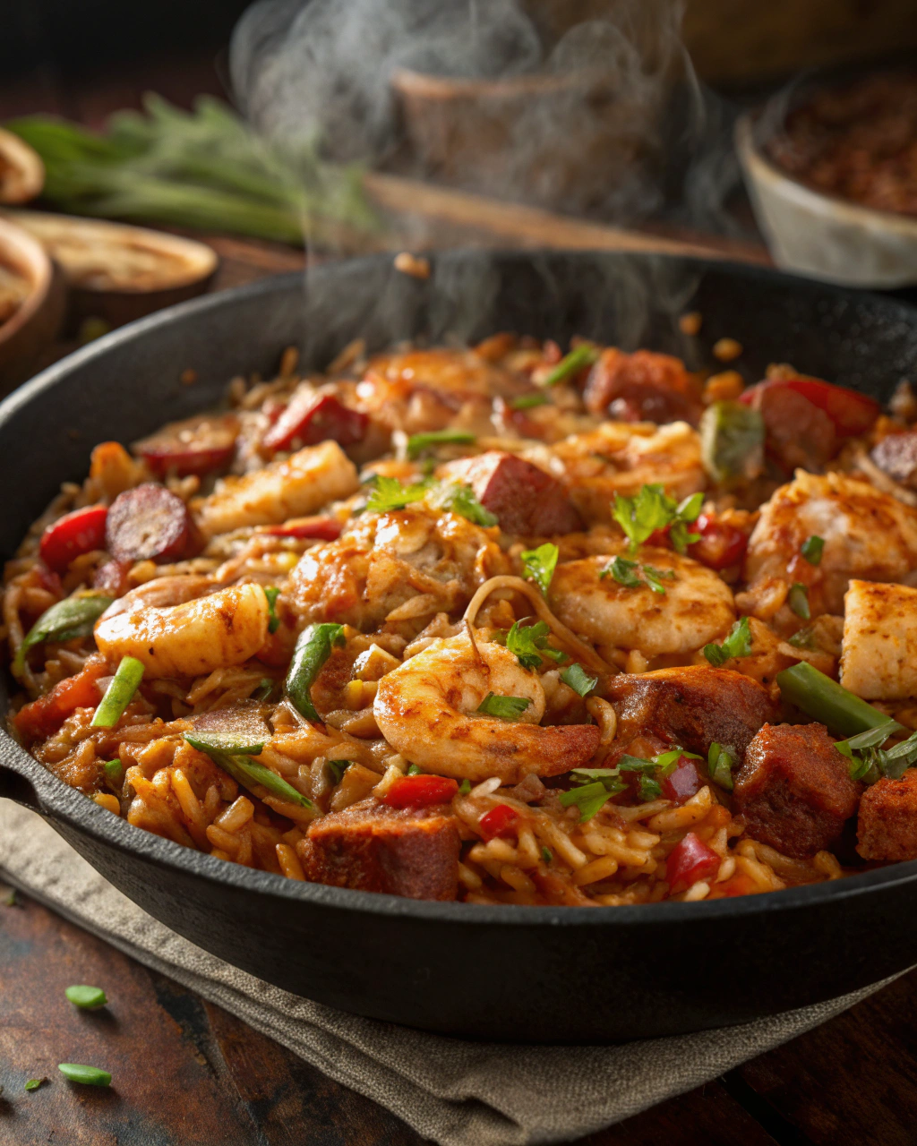Jambalaya Créole Savoureuse