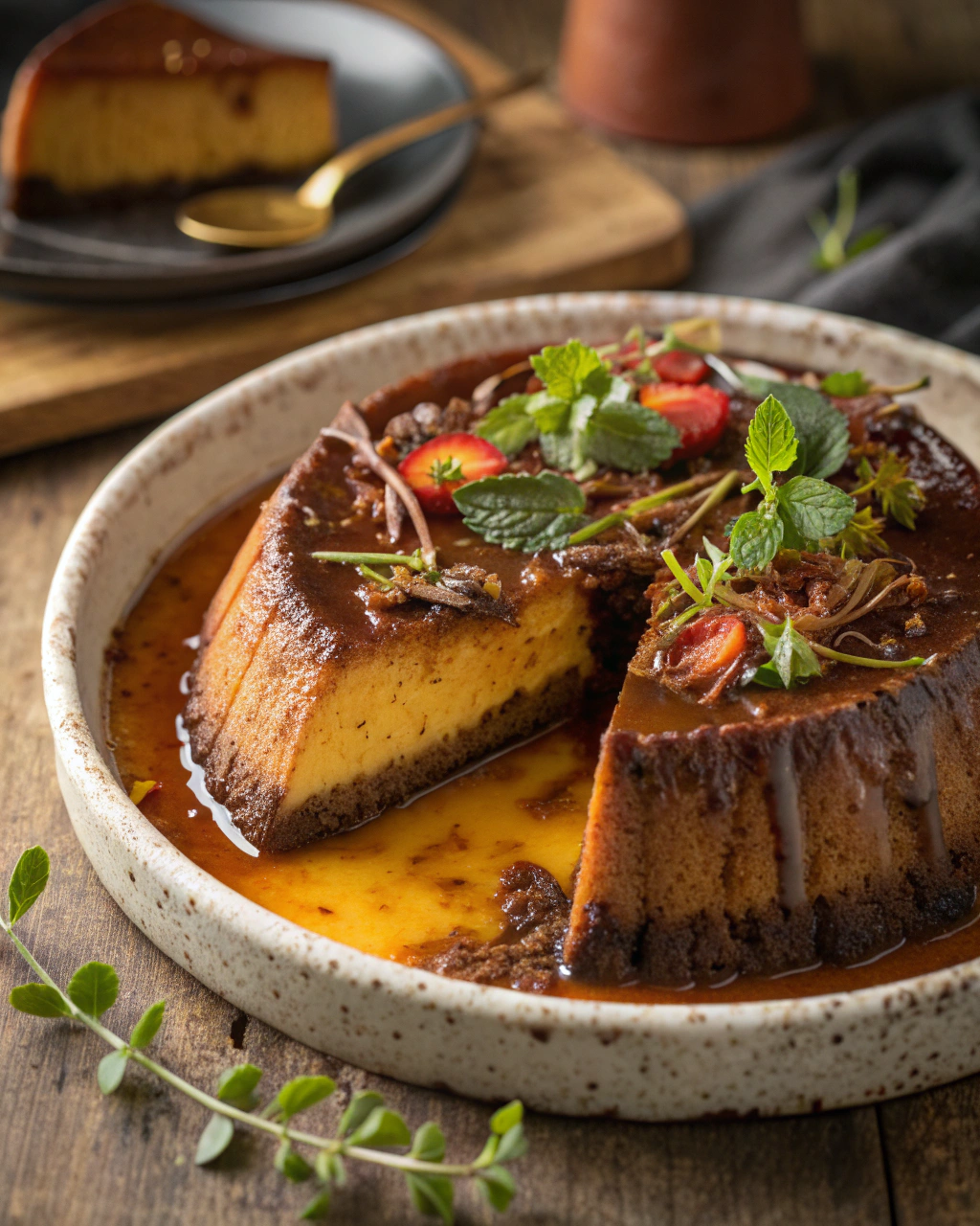 Gâteau Impossible Chocolat Flan