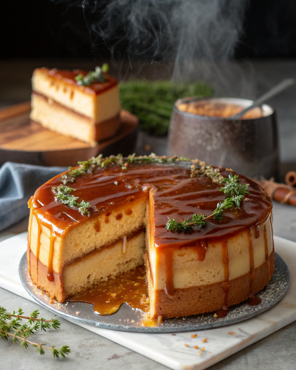 Gâteau Café Caramel Fondant
