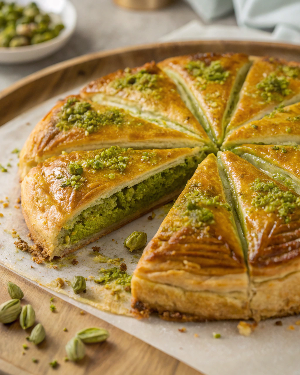 Galette des Rois à la Pistache