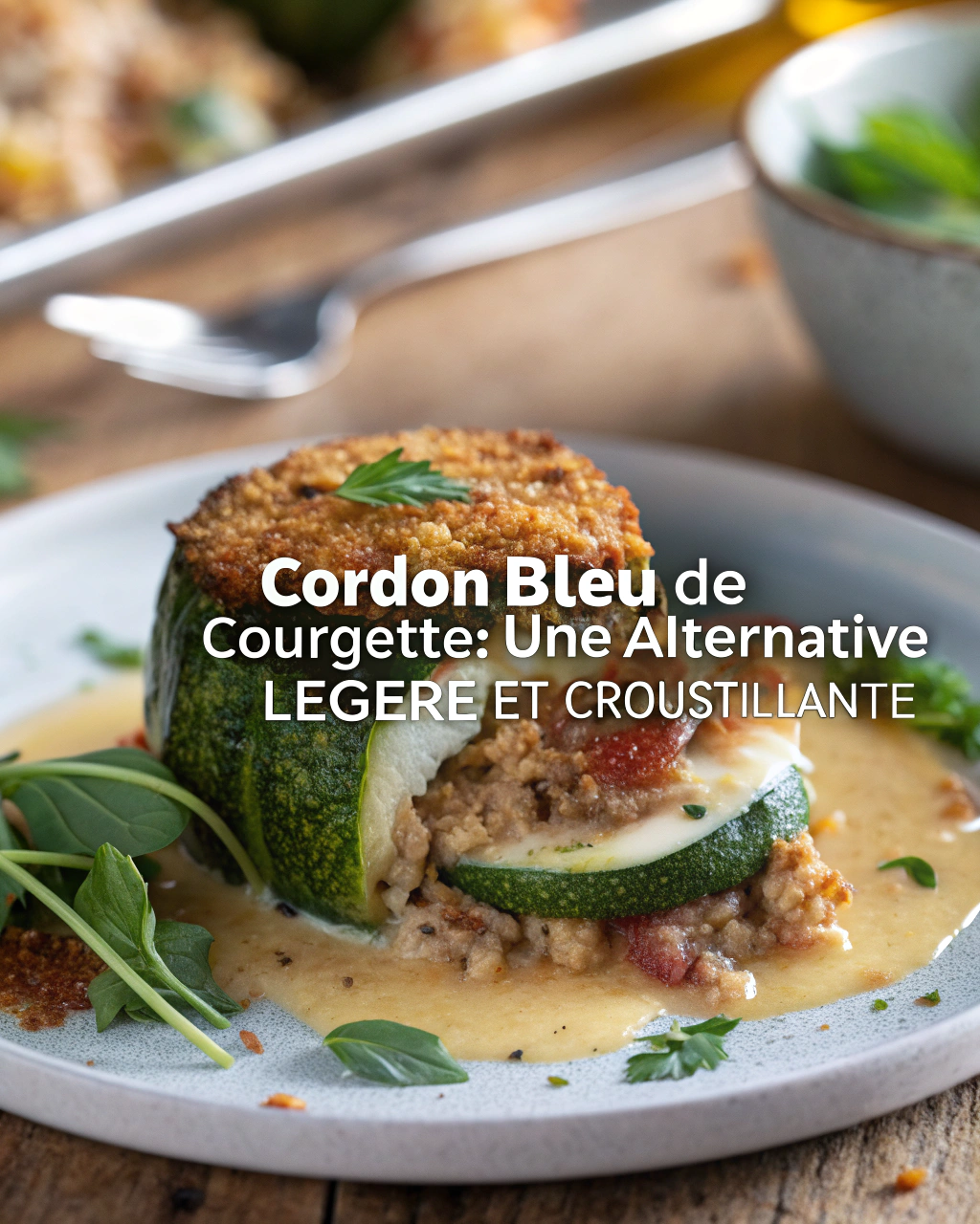 Cordon Bleu de Courgette : Une Alternative Légère et Croustillante
