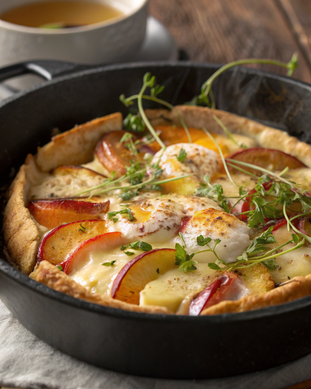 Flocons davoine et pommes