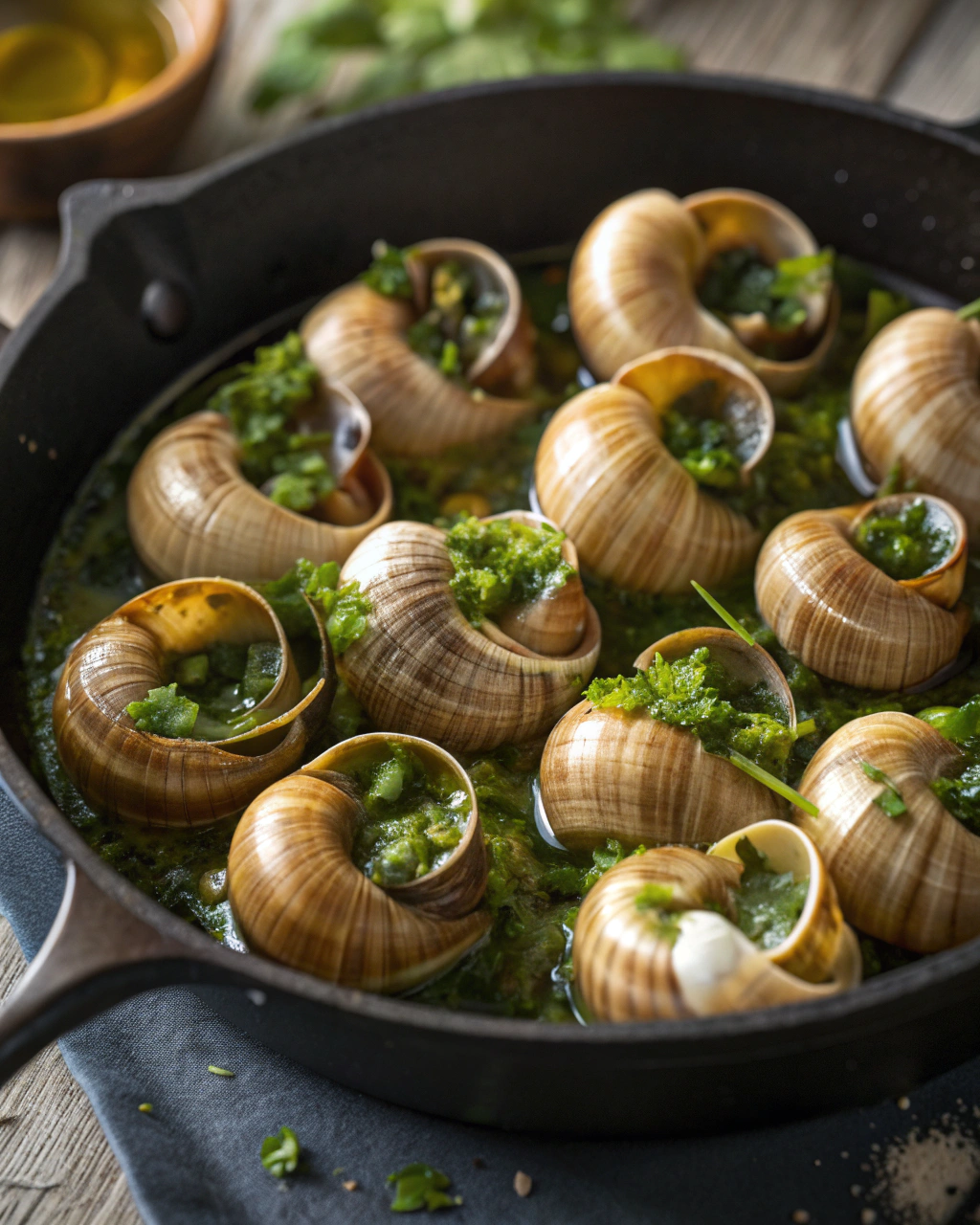 Escargots au Beurre Persillé