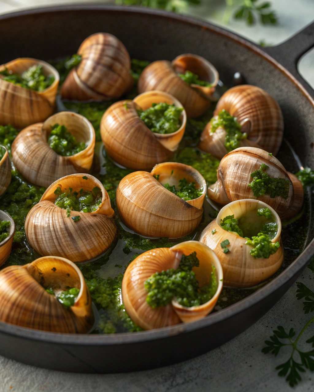 Escargots au Beurre Persillé  Recette Traditionnelle