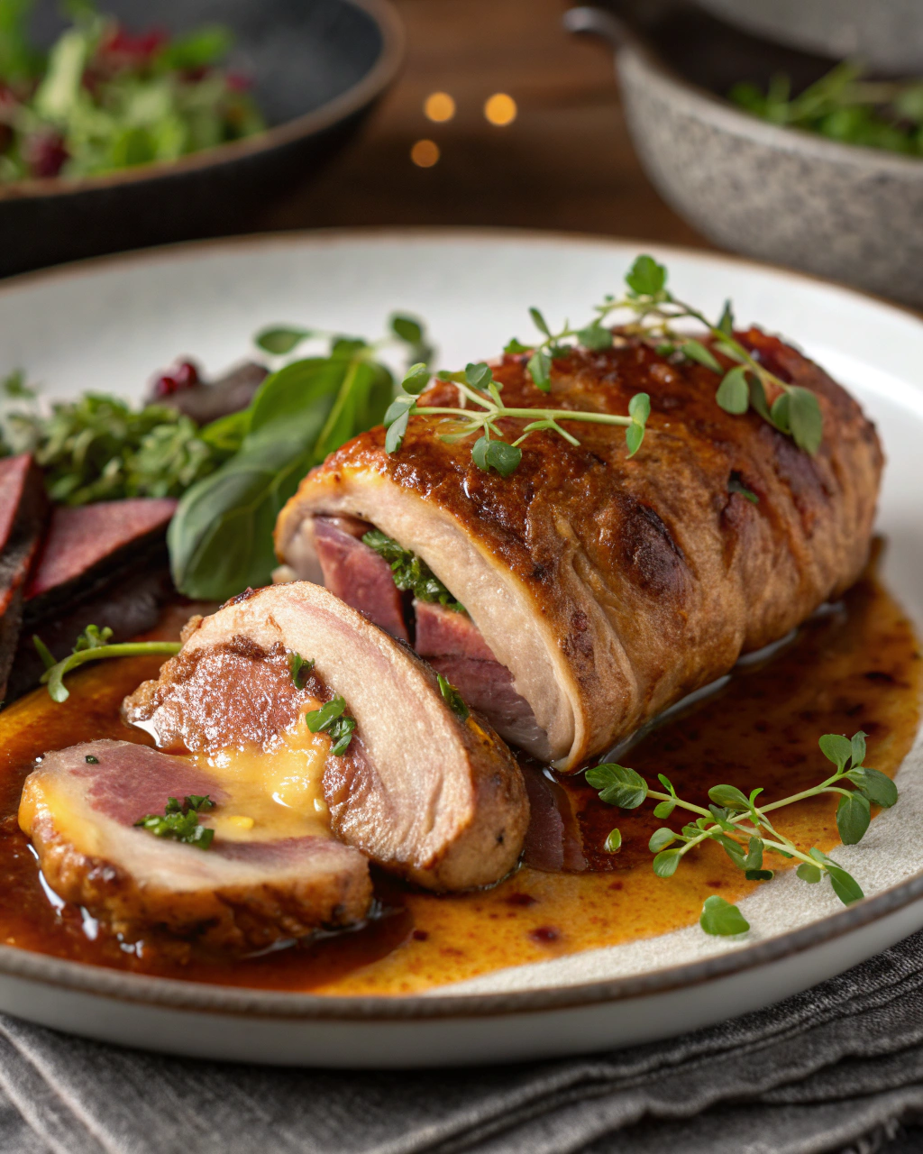 Magrets de Canard Farcis au Foie Gras