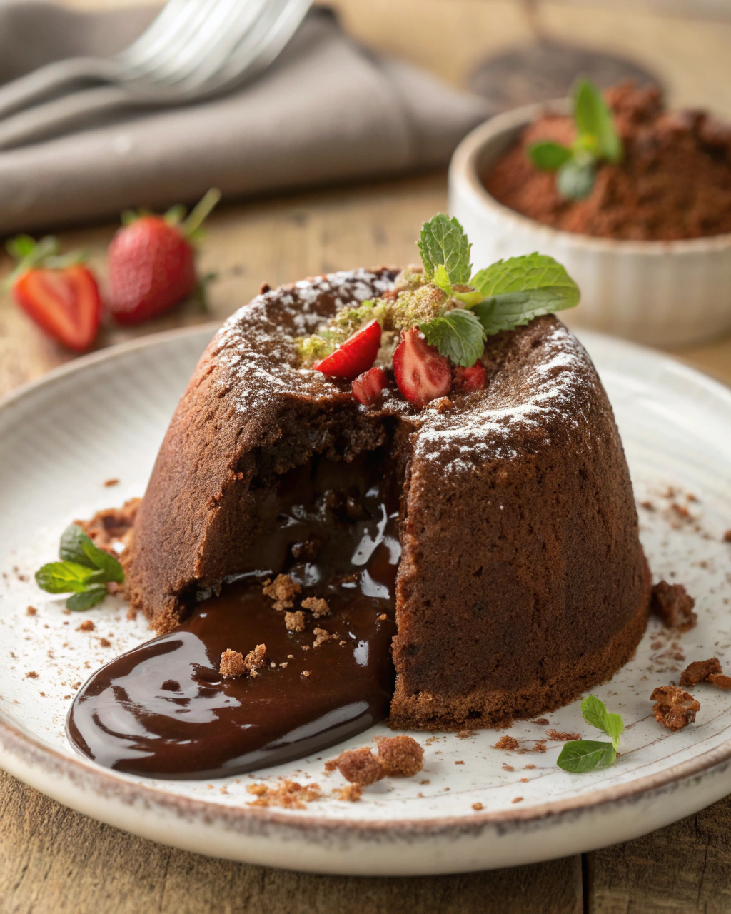 Crème au chocolat maison