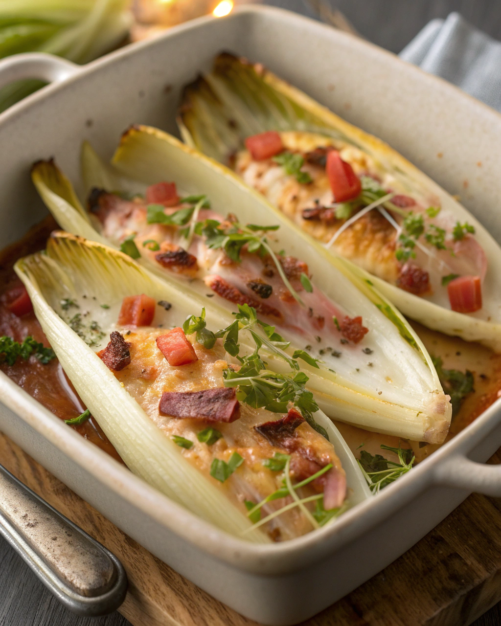 Endives au Jambon Gratinées : La Recette Traditionnelle et Gourmande