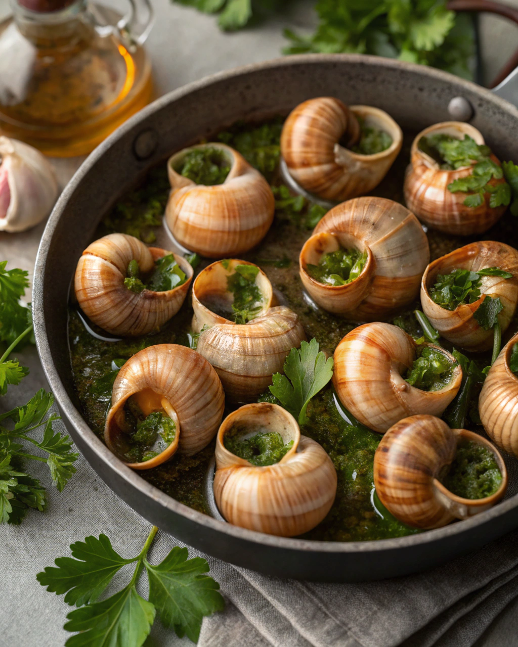 Escargots au Beurre Persillé  Recette Traditionnelle