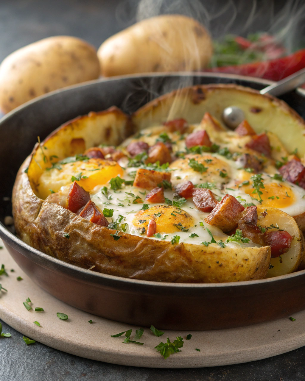 Carbonara de Pommes de Terre