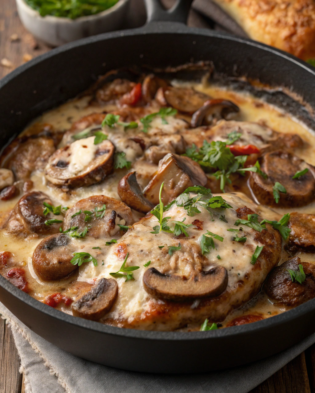 Une sauce aux champignons qui sublime tous les plats de viande.