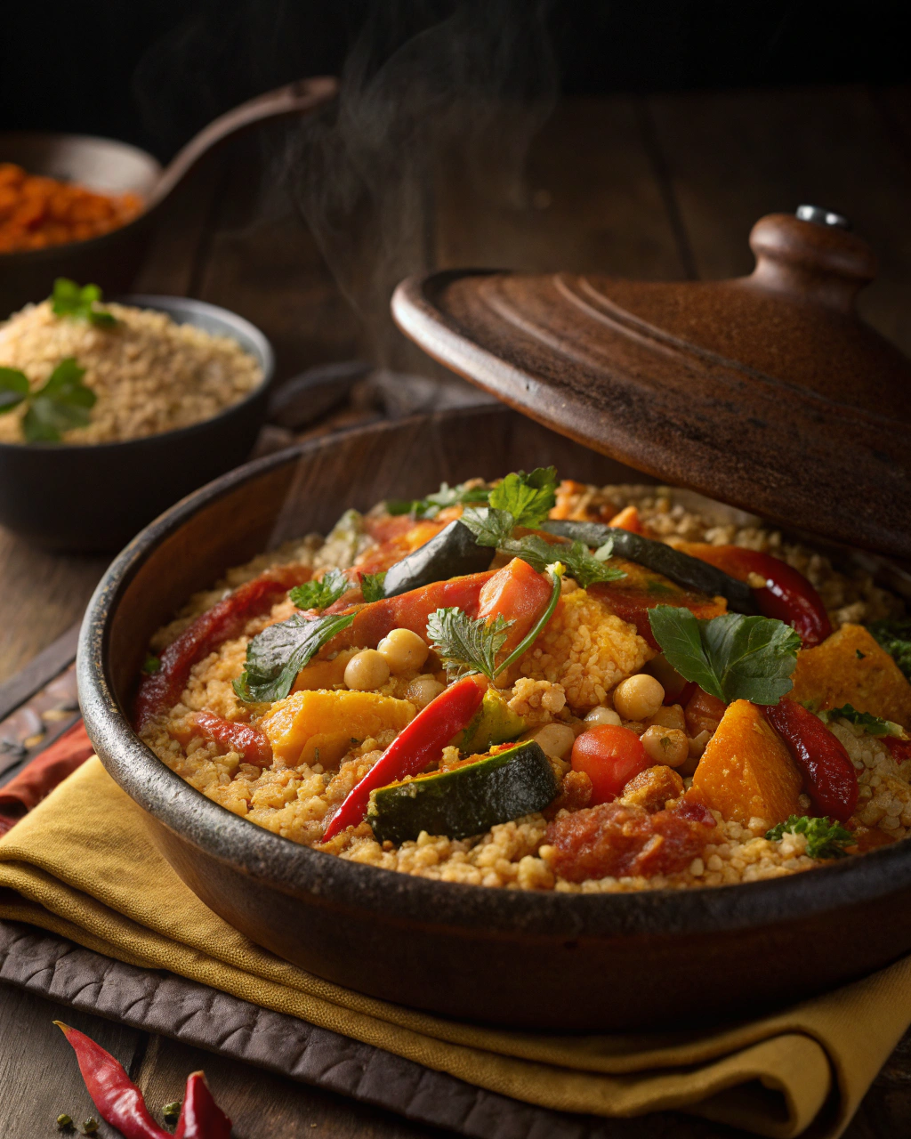 Couscous Marocain aux 7 Légumes