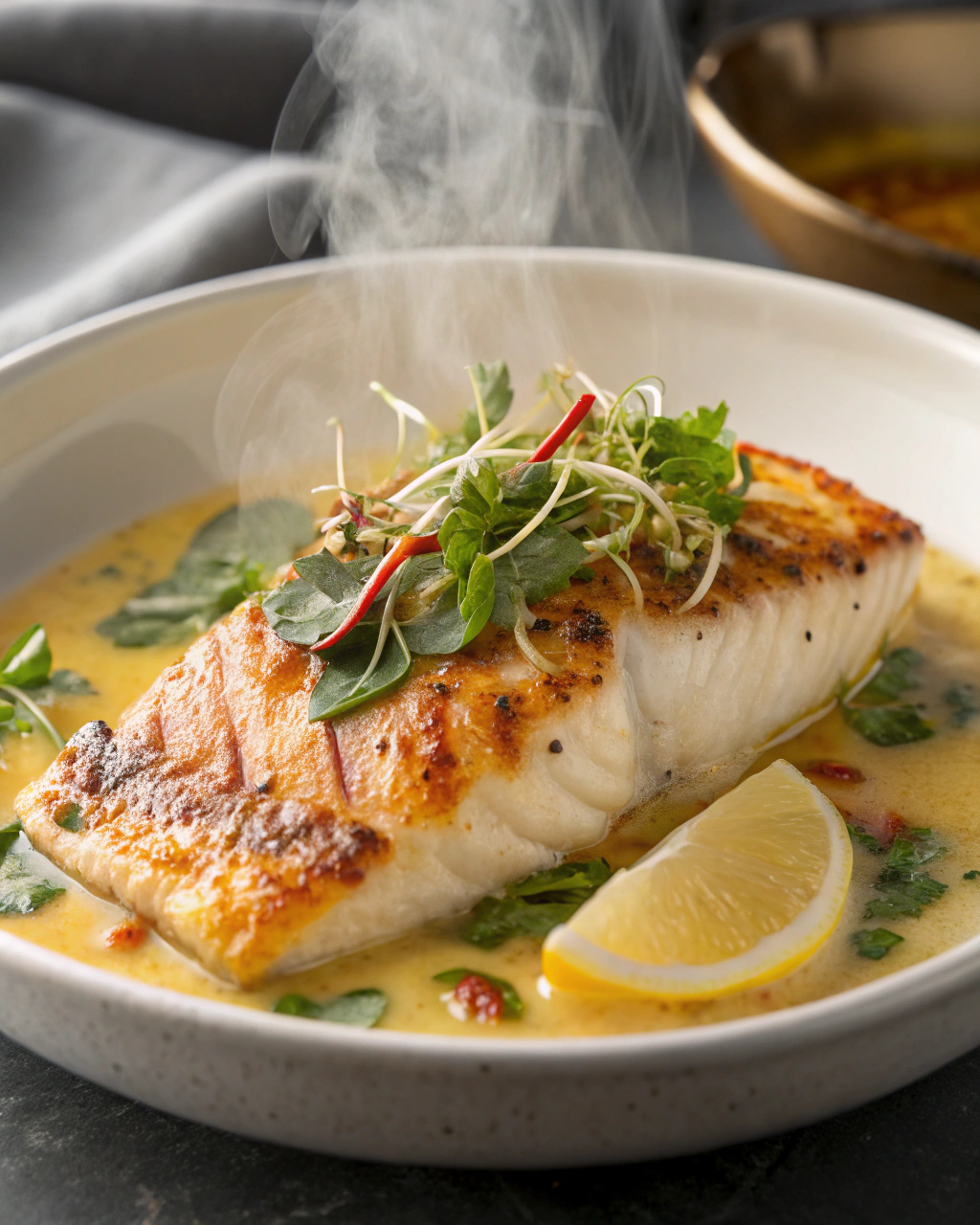 Sauce au Citron pour Poisson