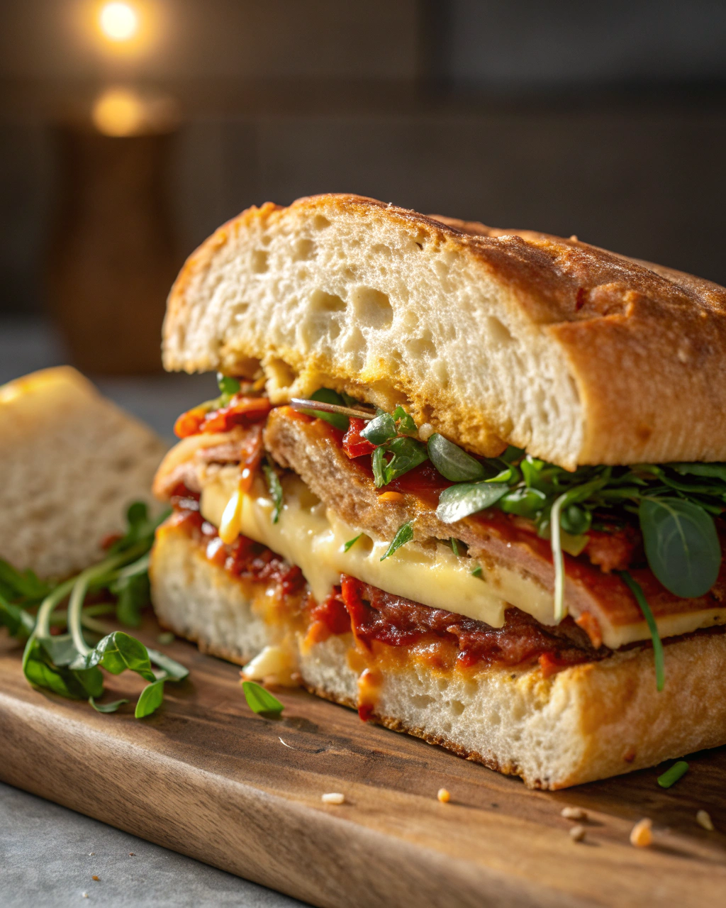 Gâteau sandwich au pain de mie