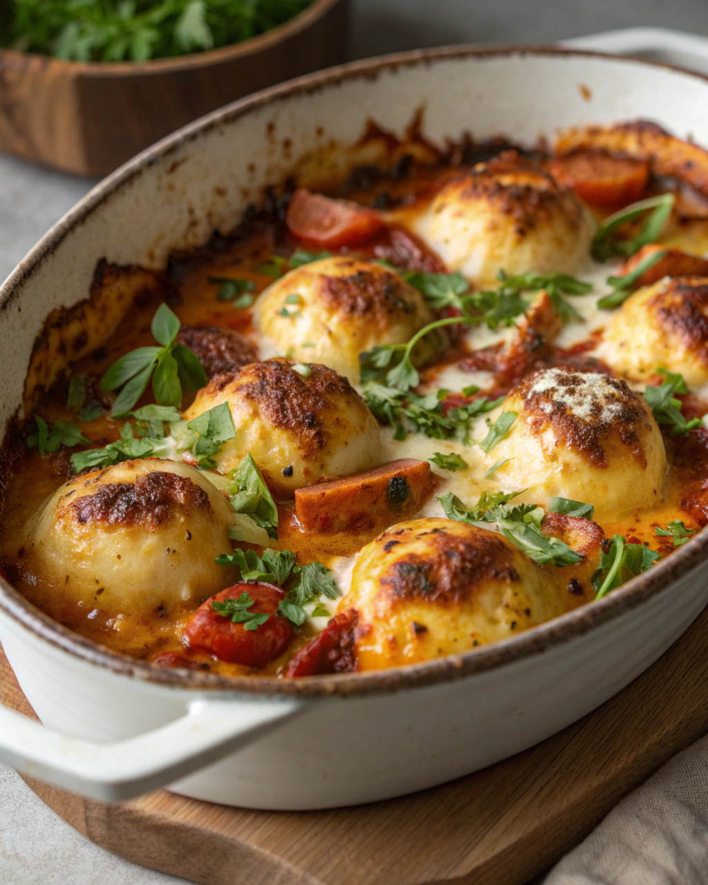 Quenelles de semoule fondantes