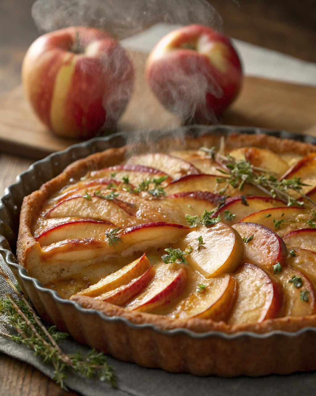 Gâteau aux pommes rapide au four