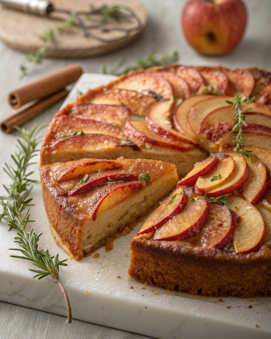 Gâteau de Noël aux pommes ultra moelleux