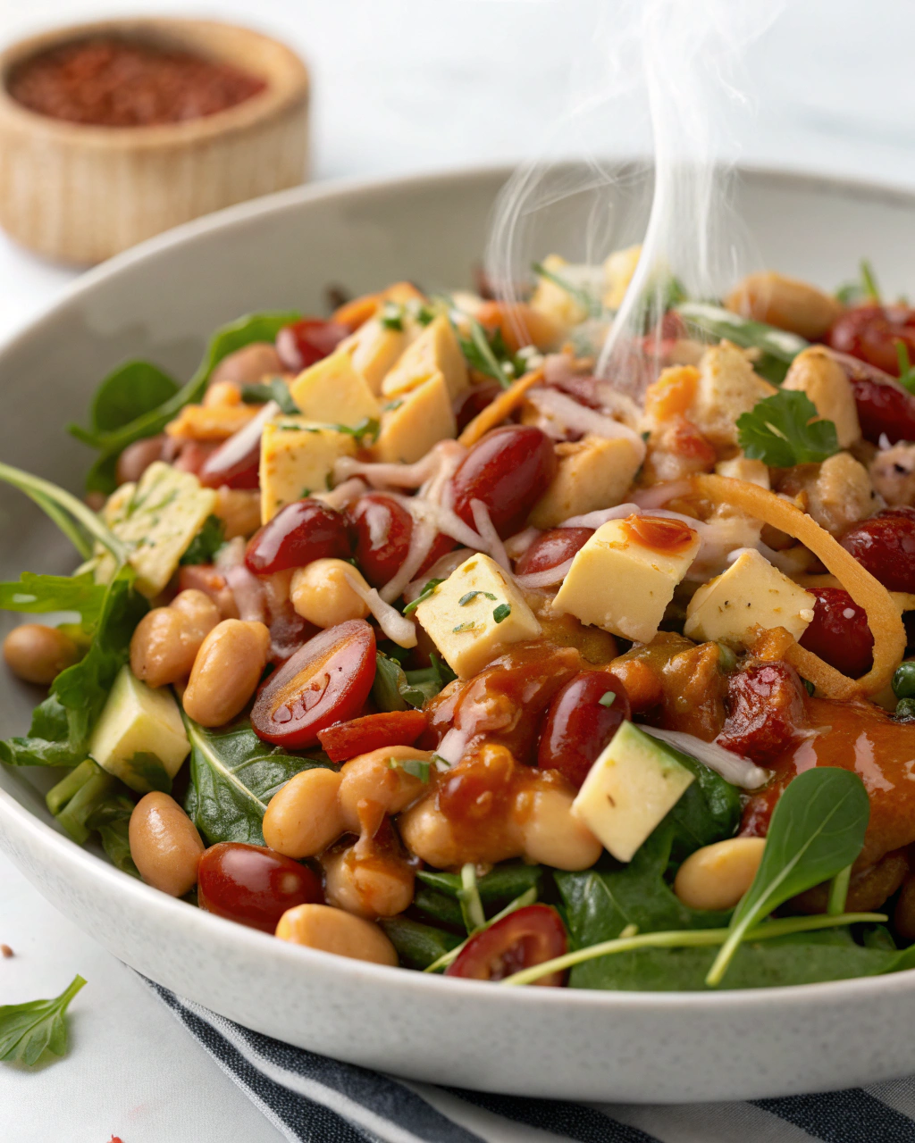 Salade de haricots classique