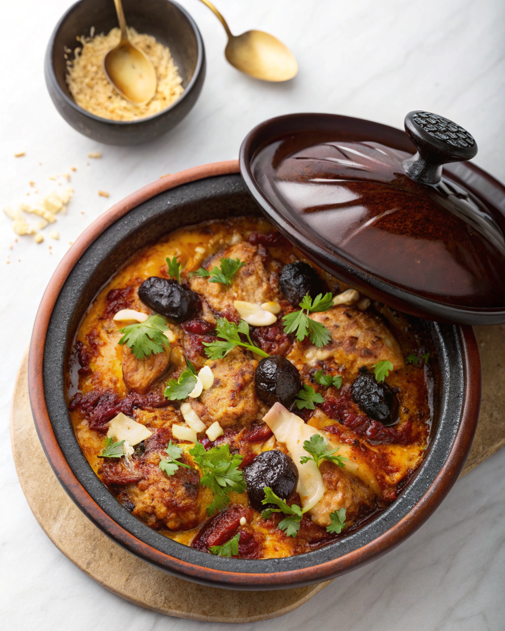 Tajine Poulet Pruneaux