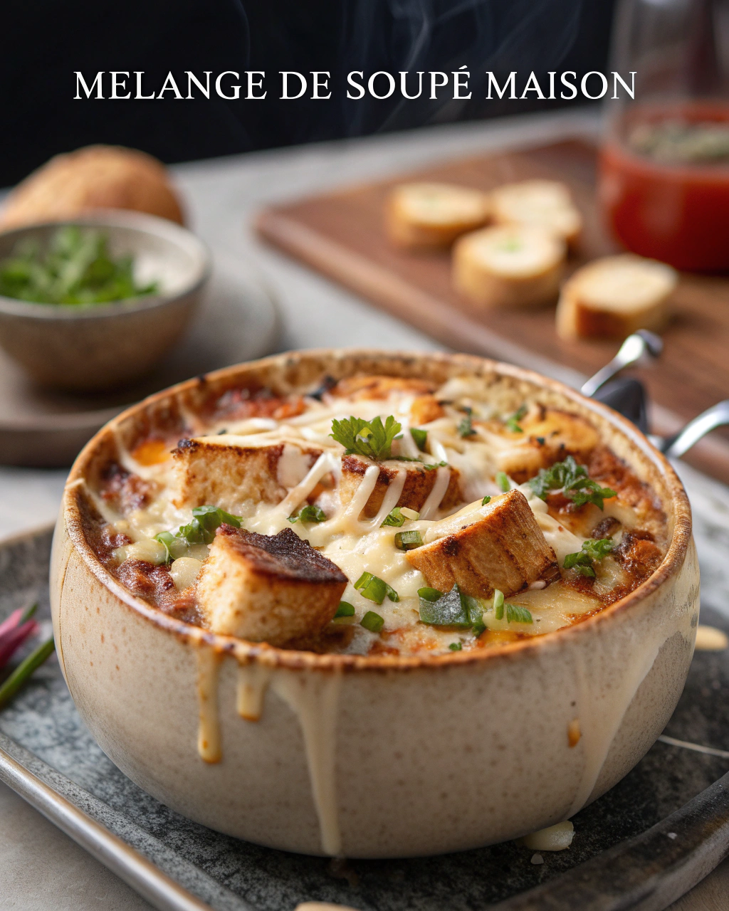 Mélange de soupe maison