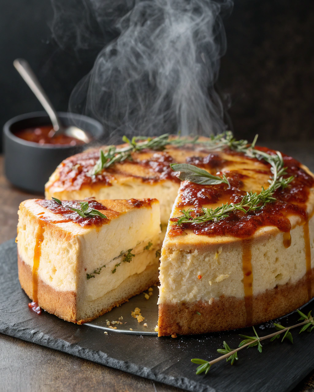 Gâteau à la crème et au fromage