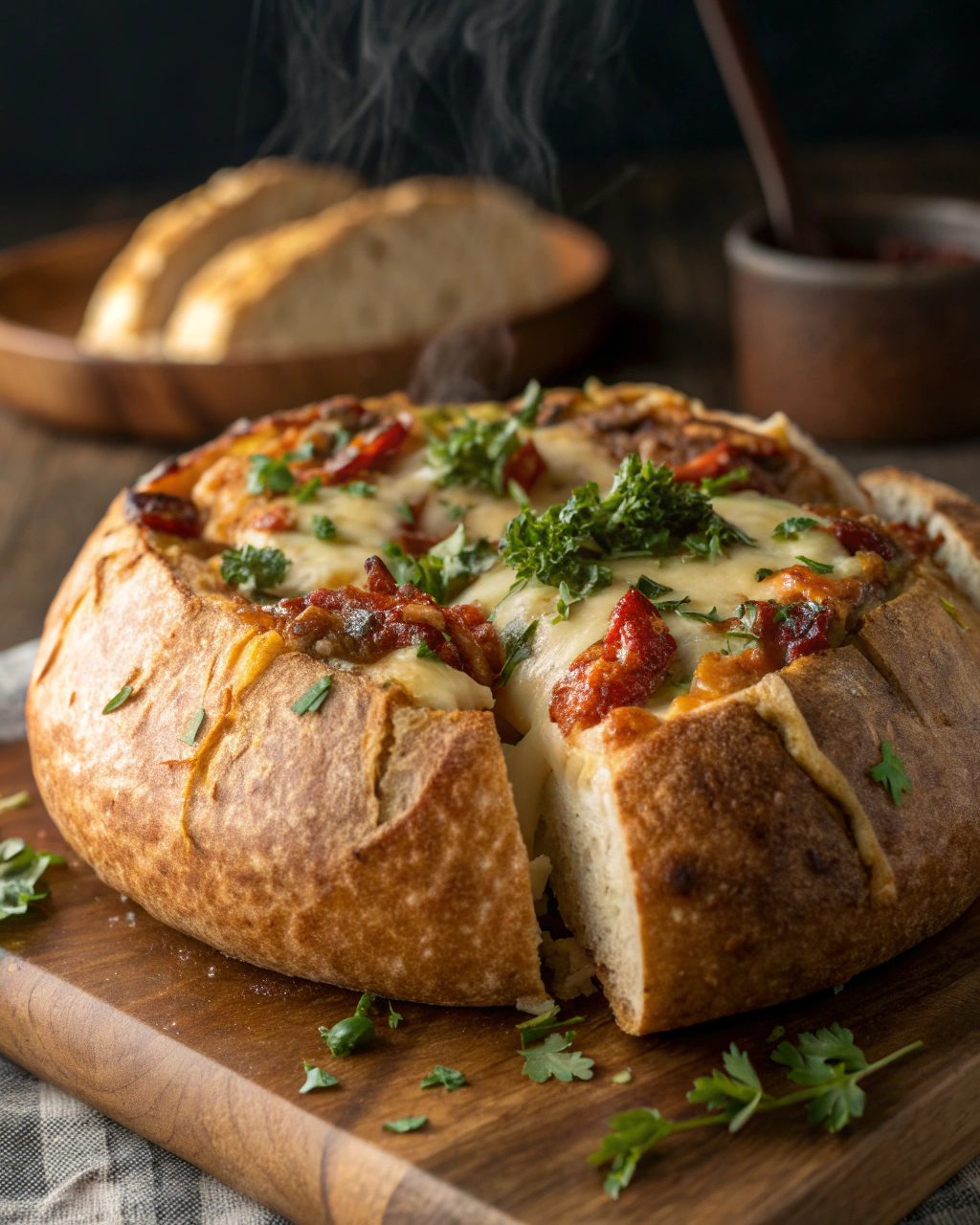 Pain rustique de grand-mère