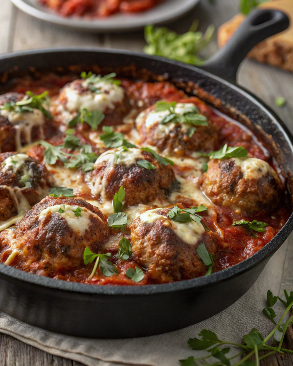 Boulettes de viande au four