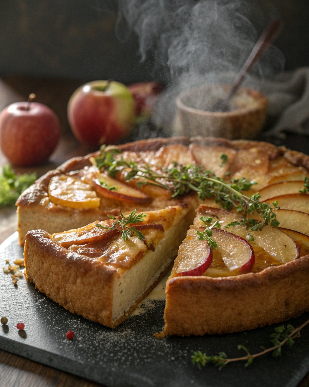 Gâteau aux pommes berlinois