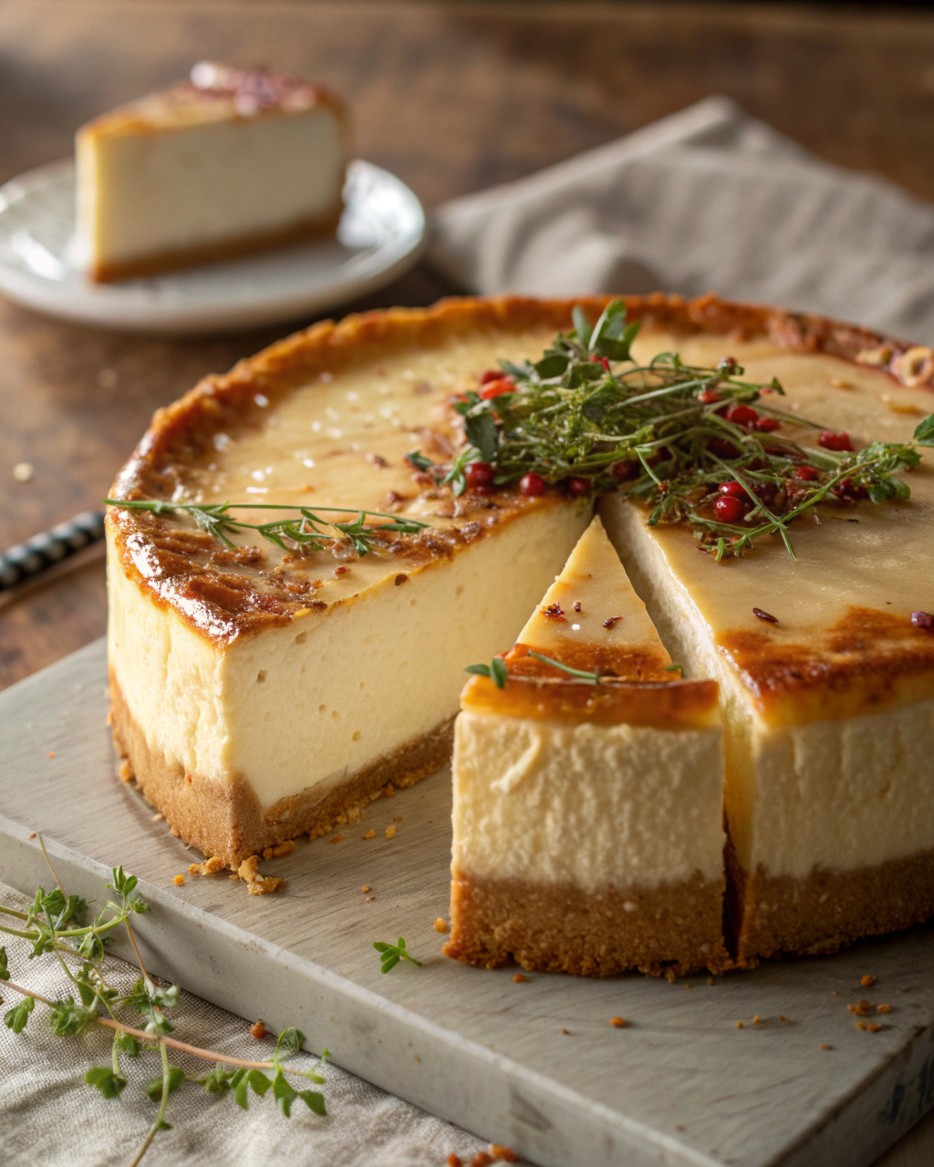 Cheesecake classique au fromage blanc