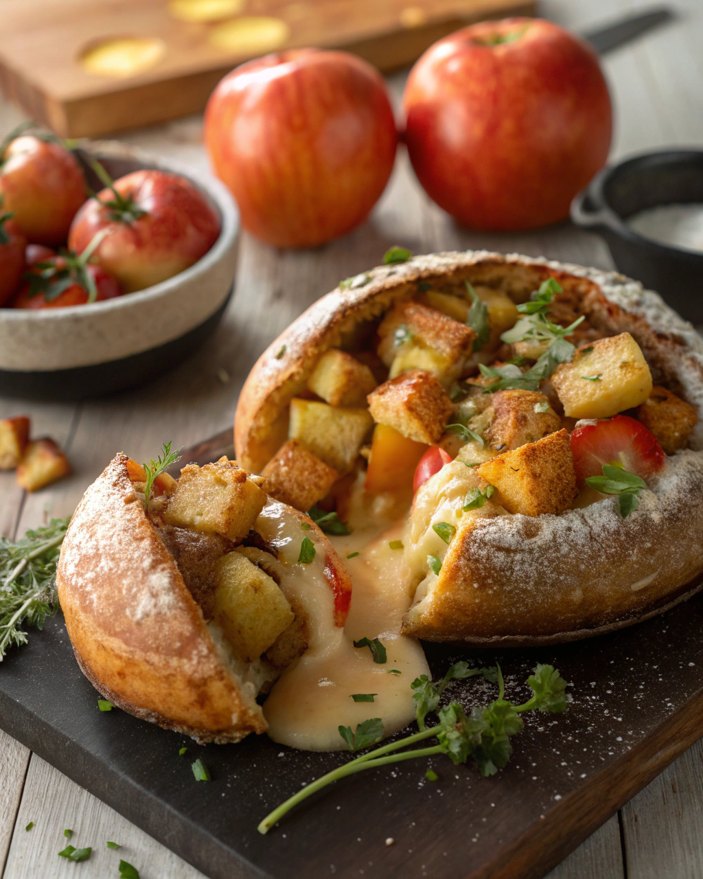 Beignets de pommes express