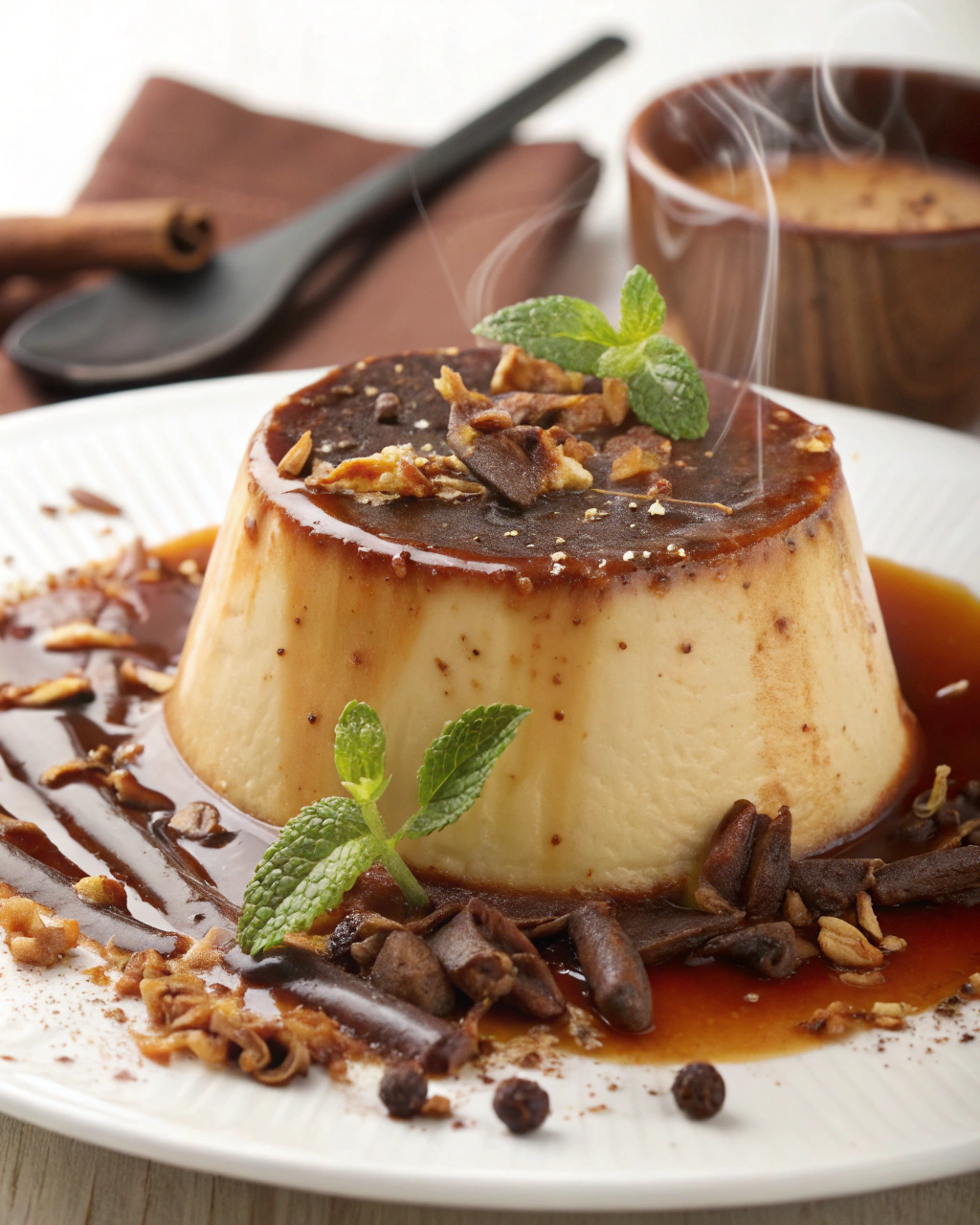 Crème au chocolat aérienne