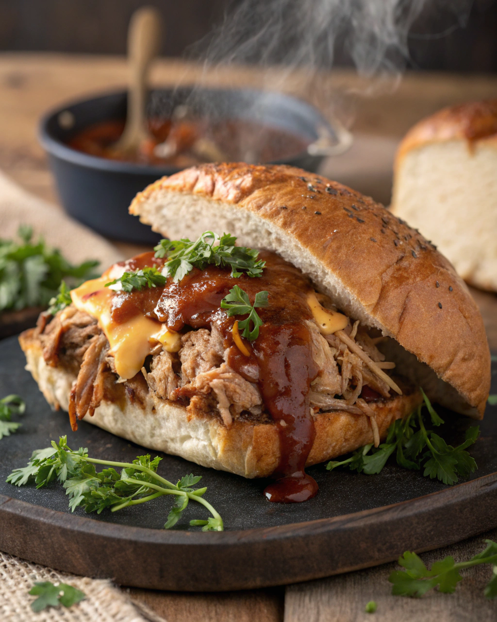 Porc Effiloché à la Sauce Barbecue  Tout Tendre, Tout Savoureux