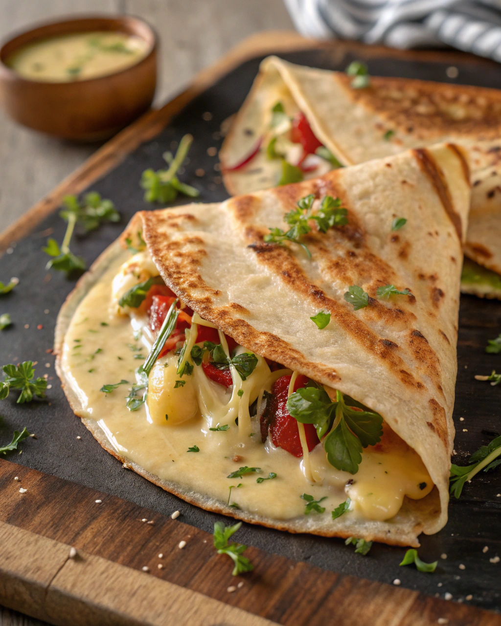 Crêpes à la vanille