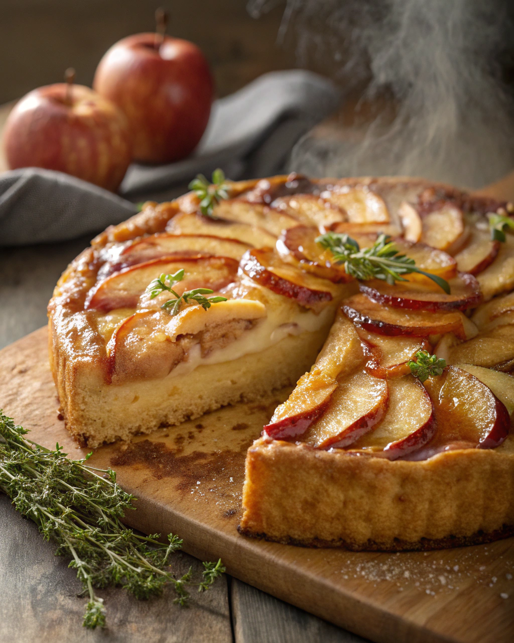 Gâteau aux pommes express