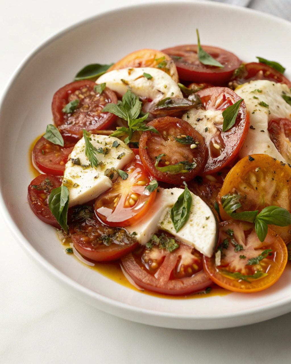 Salade de tomates italienne
