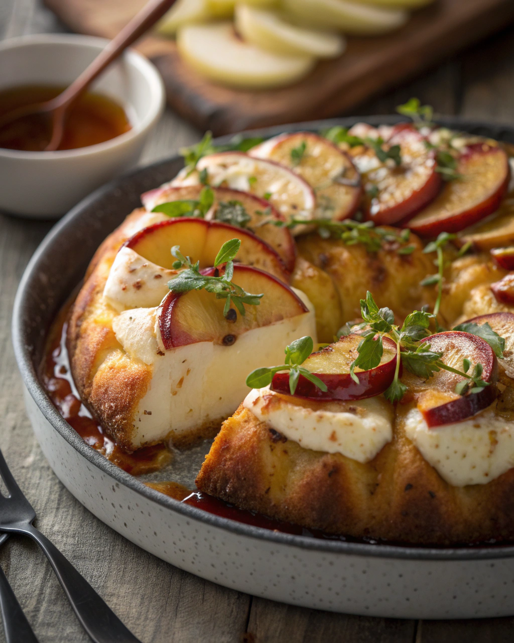 Anneaux de pommes au yaourt