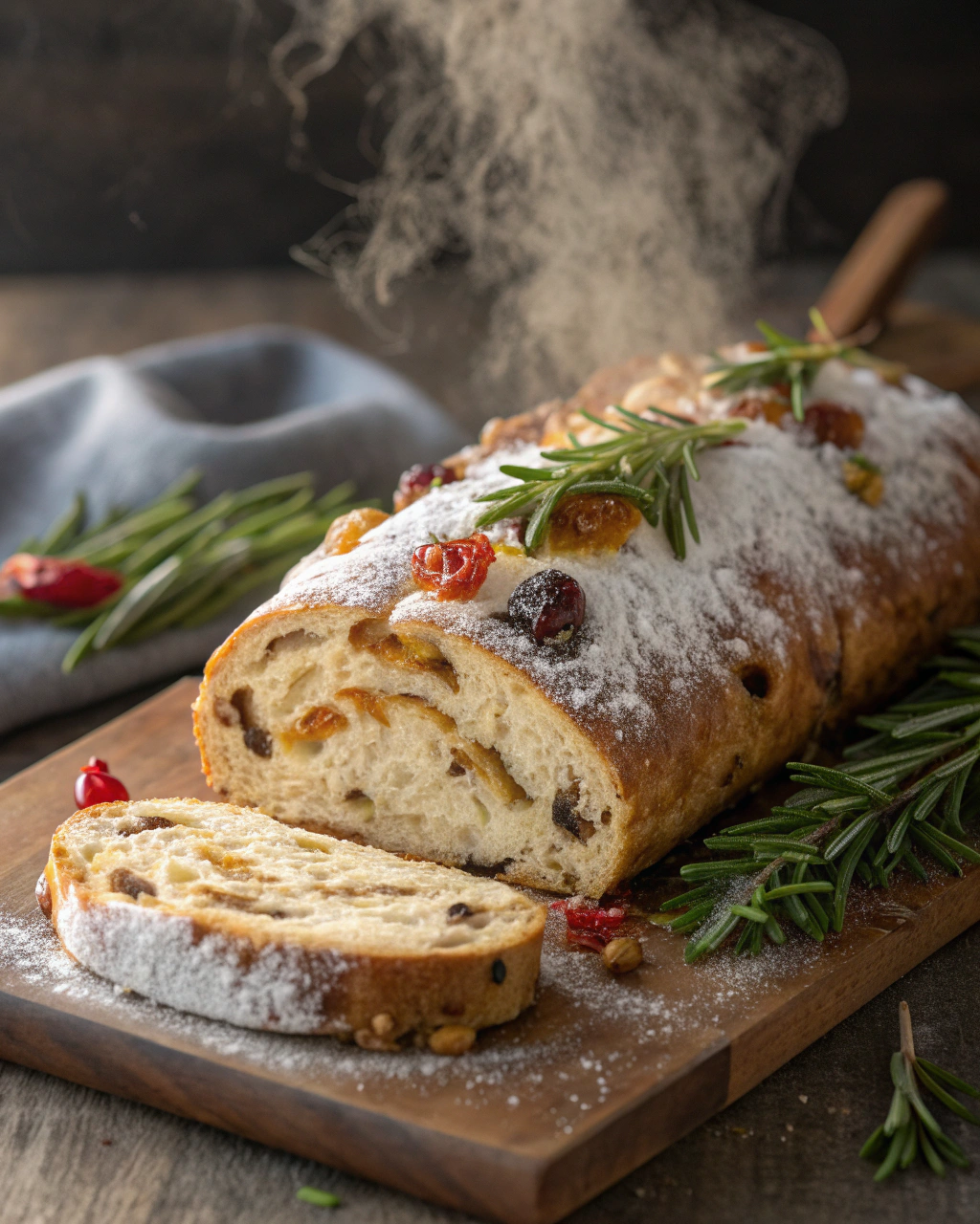 Stollen au beurre traditionnel