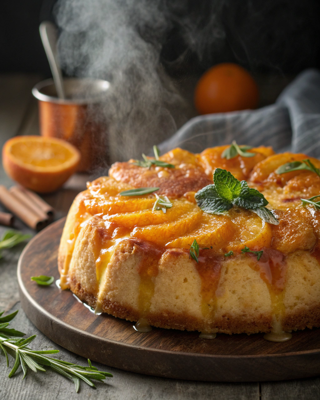 Gâteau aux mandarines