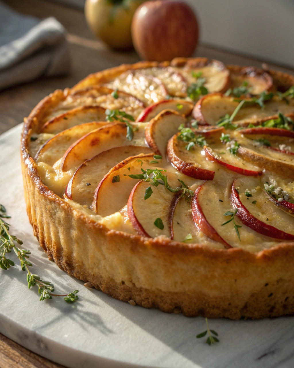 Gâteau aux pommes berlinois